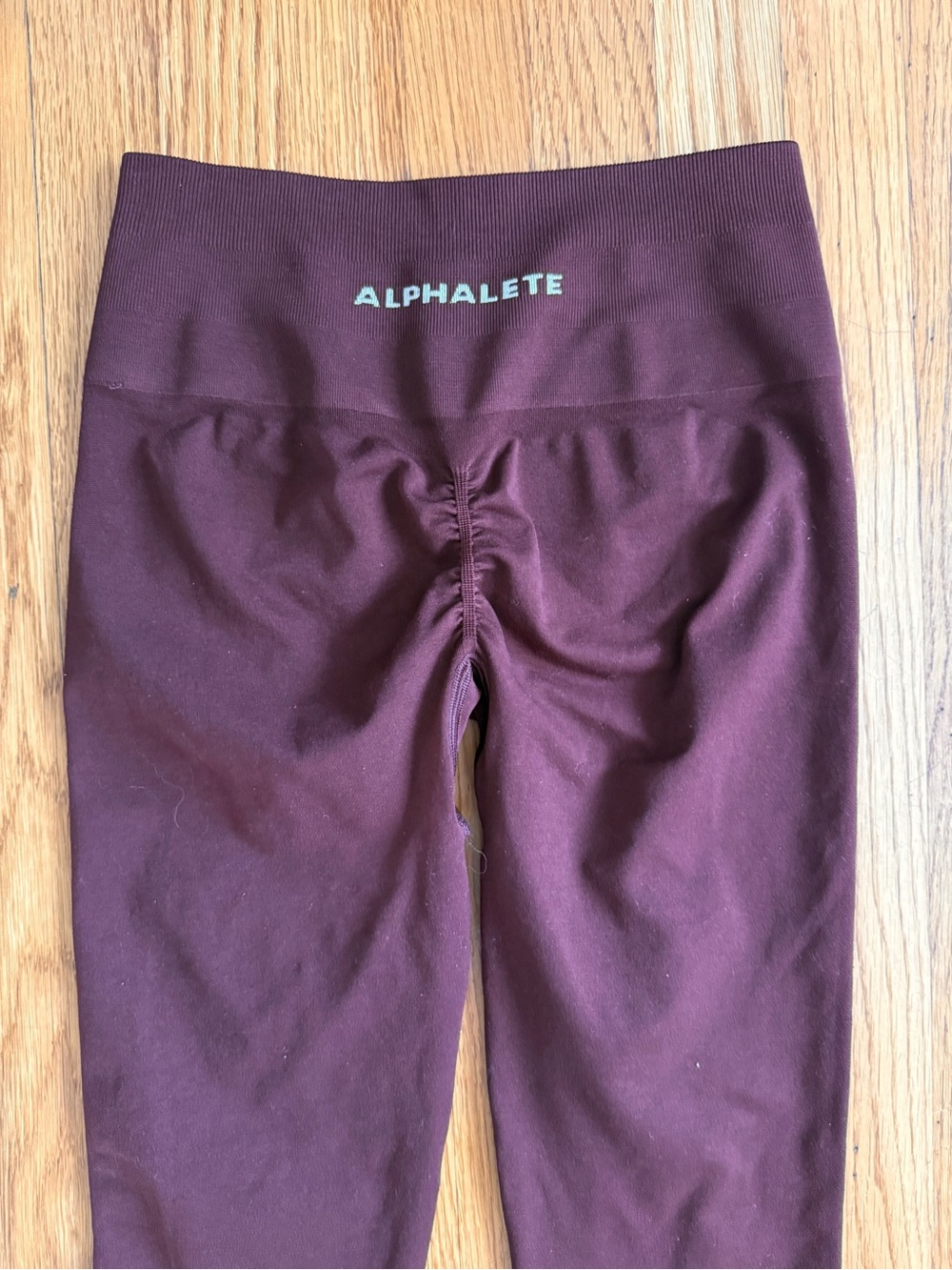 Alphalete purplish booty enhancing athletic leggings Small
